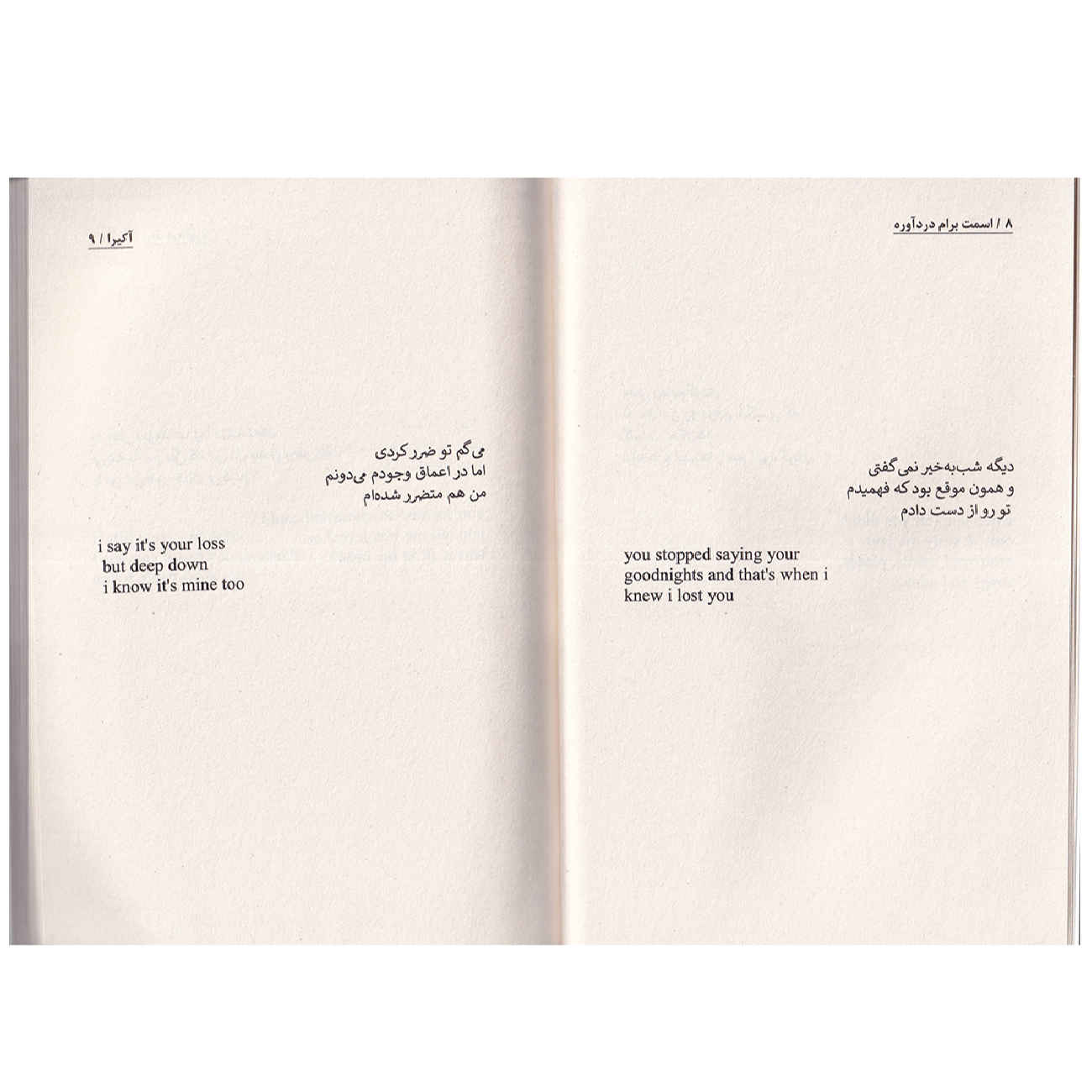 《Your Name Hurts》作者：Akhira（波斯语版）