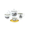 17-piece Zarin Iran China tea set, model Italy F Village, grade 3