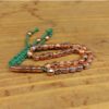 33 Beads Hexagonal Copper Misbaha for Dhikr & Meditation