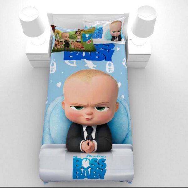 5-Piece Single Bedding Set – Boss Baby Design (1)