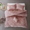 5-Piece Single Velvet Bedding Set – California Model