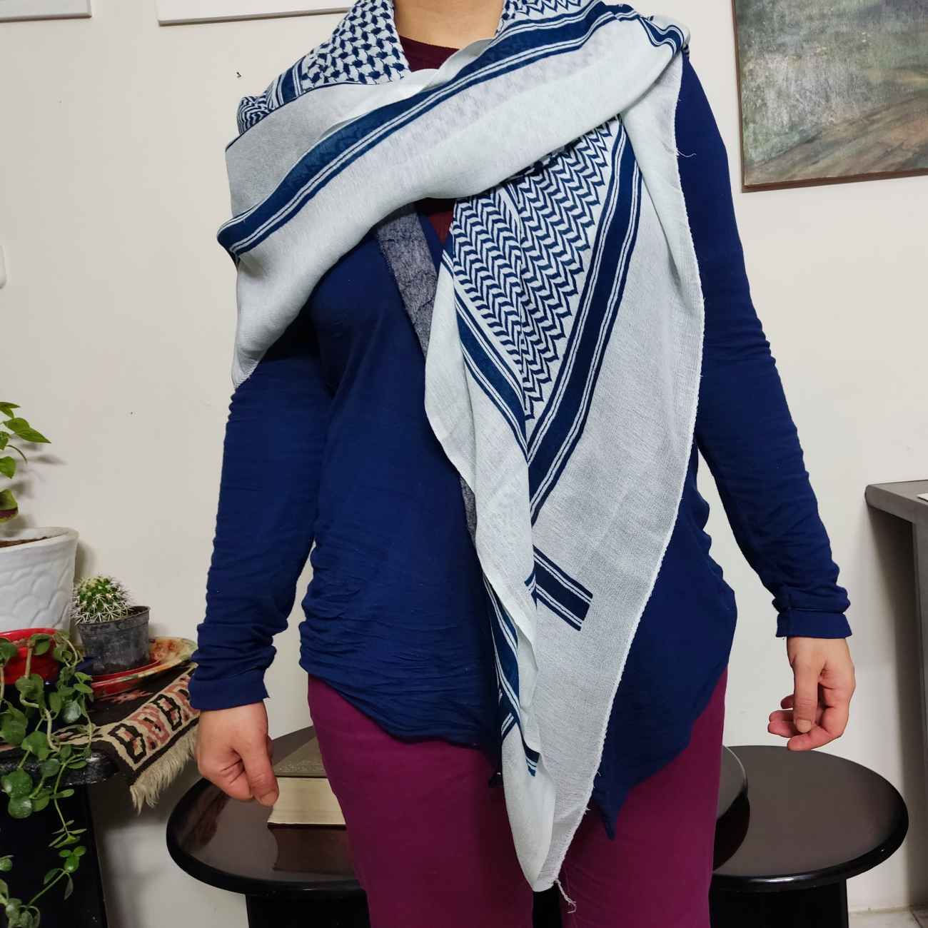 阿拉法特Shemagh——轻便耐用，男女皆可