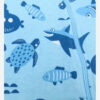 Thumbnail 4: 婴儿运动连体衣 – 藏蓝色鲸鱼图案，纯棉拉链款