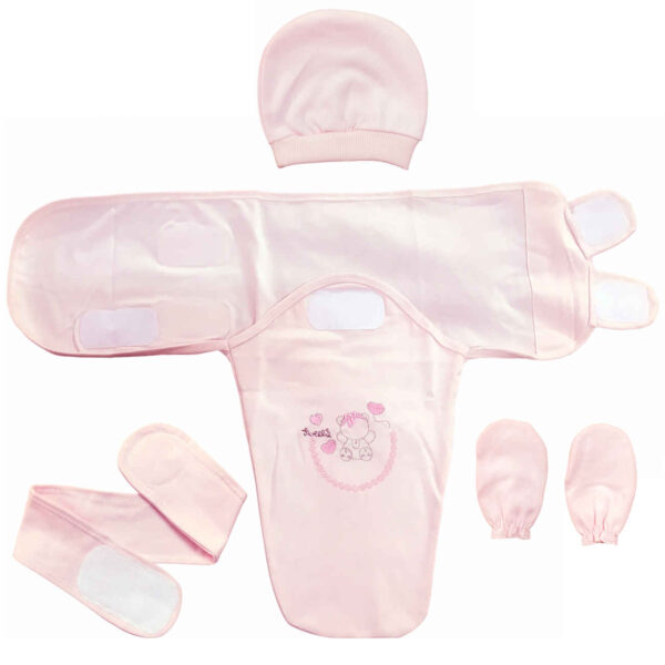 Baby Swaddle for Better Sleep – Soft, Cozy & Safe for Your Little One Set of 4 (4)