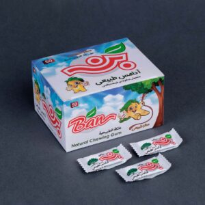 Ban 天然口香糖，巴拿马胶香味 50片/包
