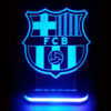 Barcelona Team Logo Design Night Light (1)