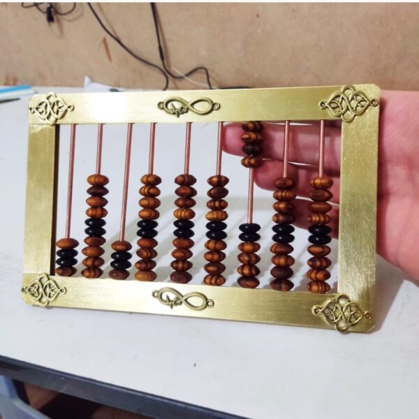 Brass Chortkeh – Traditional Persian Abacus for Counting & Calculation4