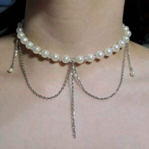 女性项圈项链 – 细致、优雅且时尚，珍珠设计
