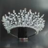 Classic Crystal Wedding Tiara – Ideal for Brides & Formal Events