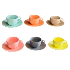 彩色陶瓷茶具套装 – 为餐桌增添魅力