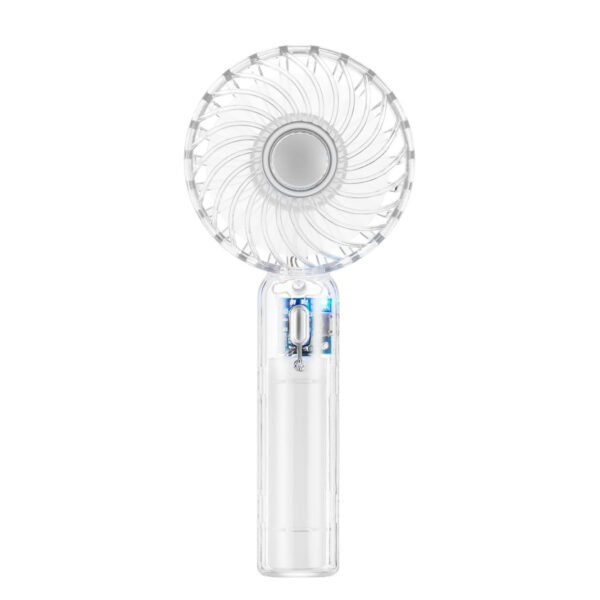 Compact Hand Fan with USB Charging – Lightweight Clip-On Personal Cooling Device