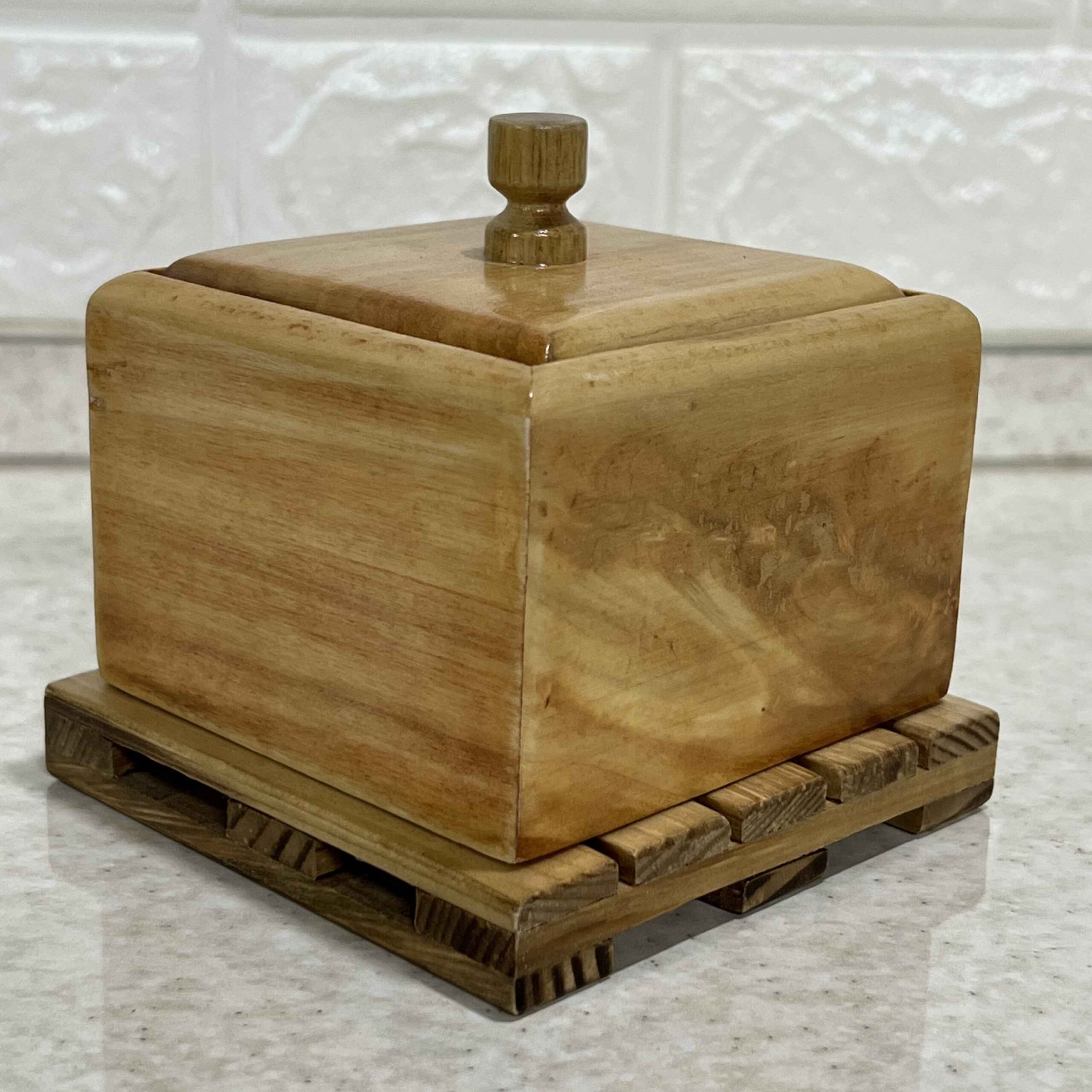 紧凑托盘杯垫 – 适合杯子、玻璃杯或茶杯 (6件)