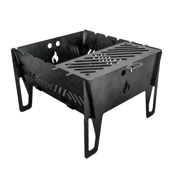 Compact Persian Mangal – Lightweight, Foldable Suitable for Kebab & Grill (2)