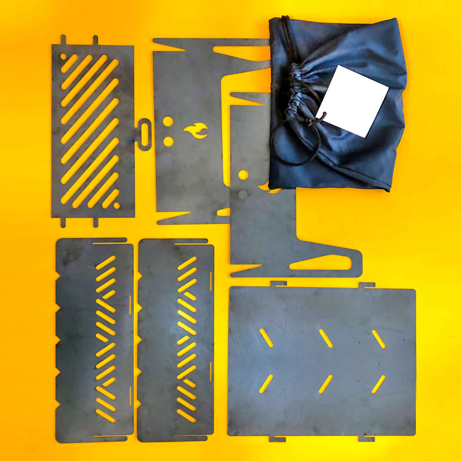 紧凑型波斯烤架 – 轻便可折叠，适合烧烤及烤肉