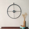 Contemporary Metal Wall Clock – Simple and Elegant Timepiece