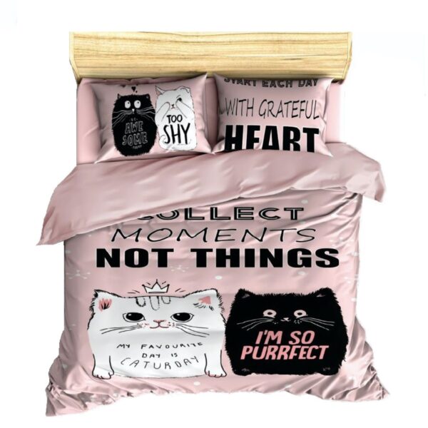 Cozy Nights Bedding Set – Perfect for Kids Kitty Design in 5 Pcs (1)