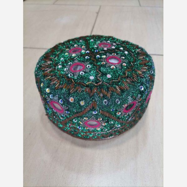 Dazzling Sequin Hat – Elegant, Handmade Embroidery for Chic Looks (3)