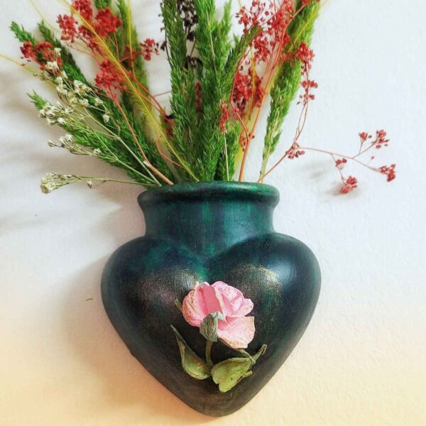 Decorative Farmhouse Wall Planter - Suitable for Kitchen, Patio or Entryway (2x) (3)