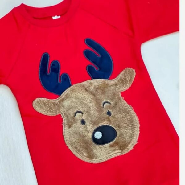 Deer Design Baby Romper – High-Quality Cotton, Soft and Comfortable for Everyday Wear (4)