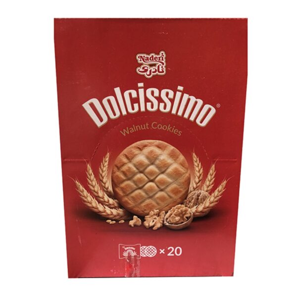 Delsissimo Persian Walnut Cookie by Naderi - Pack of (x3) - 500 gr