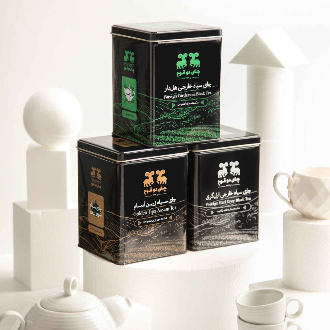 Do Ghoch超级金碎红茶，带豆蔻香 – 450克（3包）