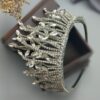 Exquisite Bridal Crown with Premium Gems and Stones (2)