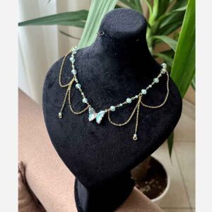 手工蝴蝶项圈项链 – 适合各种场合的女性饰品