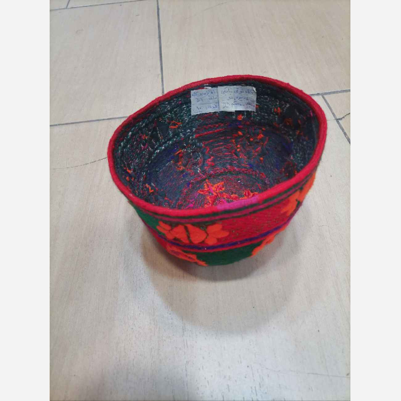 手工民族刺绣帽 – 传统波西米亚风,四季适用