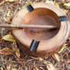 Handmade Log Ashtray – Suitable for Smokers Who Love Nature3