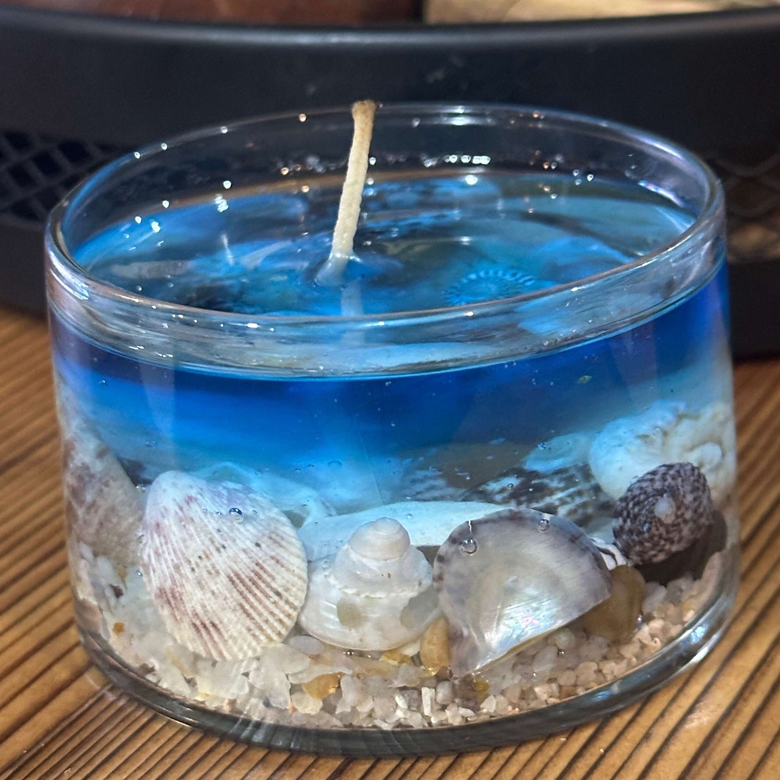 手工海洋玻璃罐蜡烛 – 适合海岸与航海风格室内