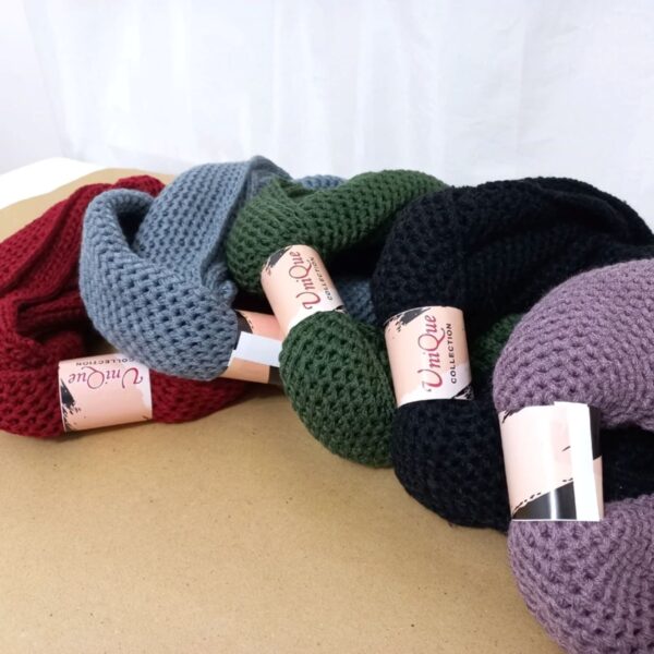 Handwoven Ring Neck Scarf – Perfect for Cold Weather and Layering (1)