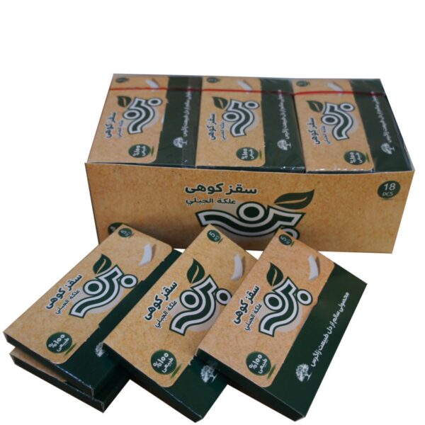 Healthy Natural Gum, Ban Mastic Flavor 18 Pcs (1)