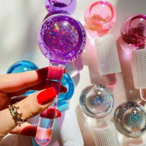 冰球面部按摩器套装 – 冷敷美容工具，消肿 & 抗皱 (2个)
