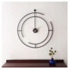 Industrial Metal Wall Clock – Clean Lines and Minimal Design