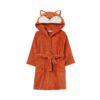 Kids' Bathrobe Towel – Fox Design, Size 80 Cm, 4 to 6 Years