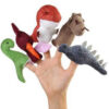 Kids Dinosaur Finger Puppets – Suitable for Learning Through Play