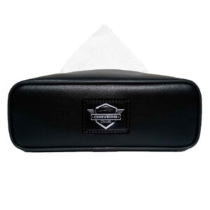 皮革汽车纸巾盒 – 适用于后座和仪表台的便利设计