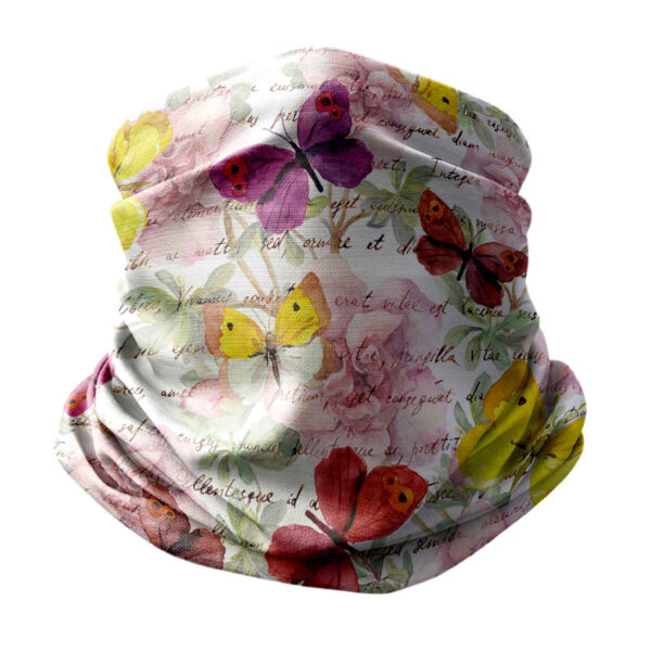 Lightweight Women's Tube Scarf Suitable for Neck Gaiter, Face Mask & More (2)