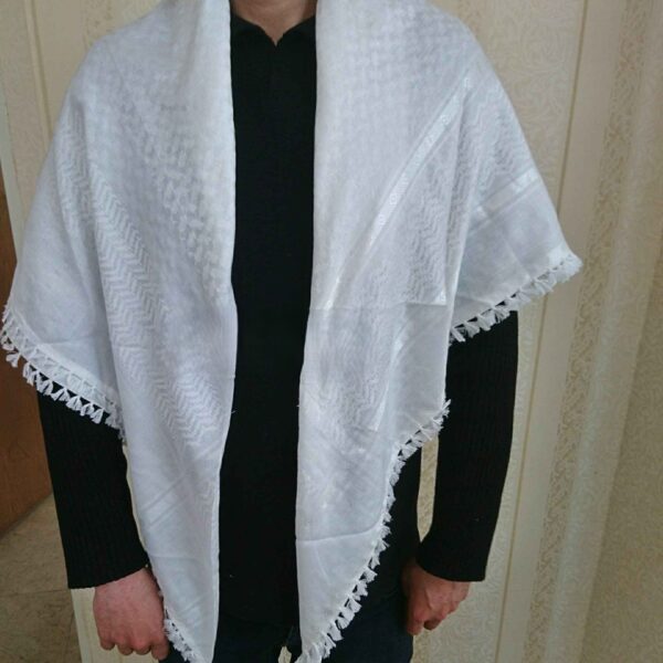 Luxury Omani Cotton Shemagh – Soft, Breathable & Stylish Perfect for Headwear