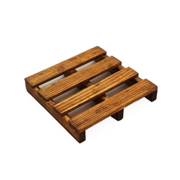 Mini Pallet Coaster – Suitable for Desks, Kitchens or Cafés (Pack of 6)