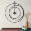 Modern Minimalist Metal Wall Clock – Sleek and Stylish Home Decor
