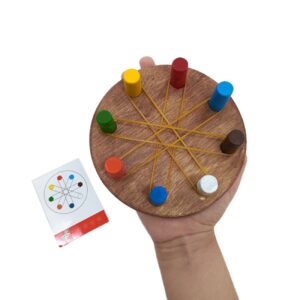 蒙特梭利教育拼搭形状玩具 —— 儿童创意几何游戏