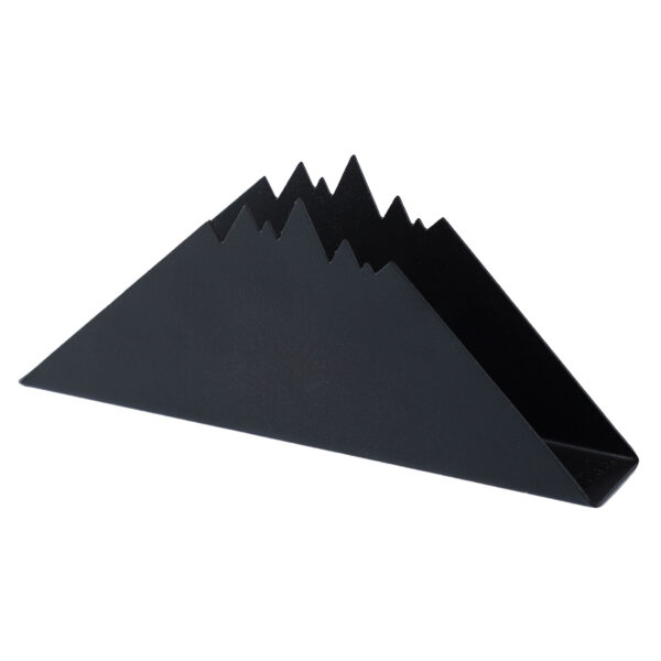 Mountain Scene Napkin Holder in Metal – Suitable for Dining Table or Patio Use