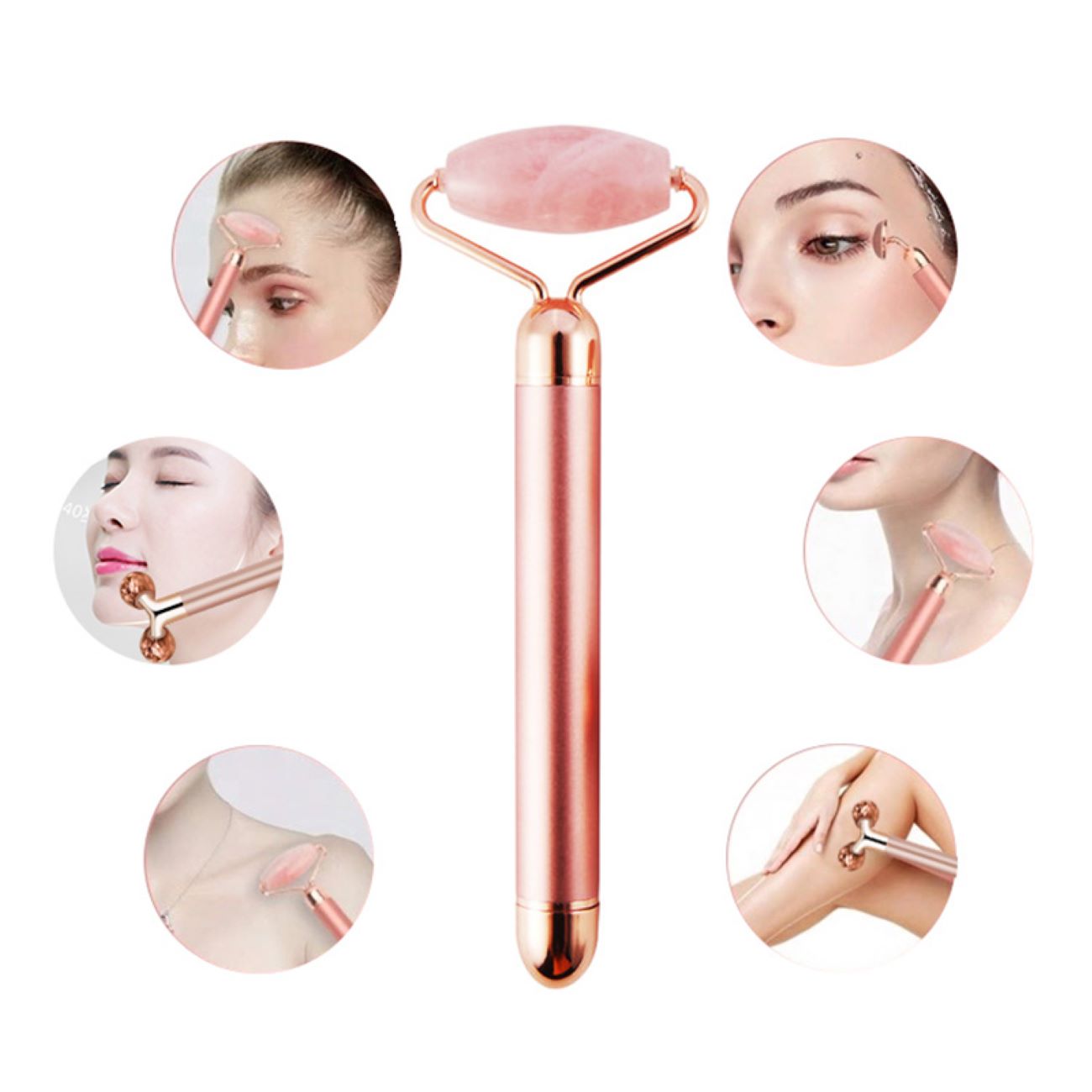 天然石材面部滚轮套装 – 排毒、舒缓、焕活肌肤