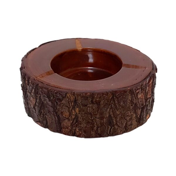 Natural Wooden Log Ashtray – Suitable for Gifts and Personal Use