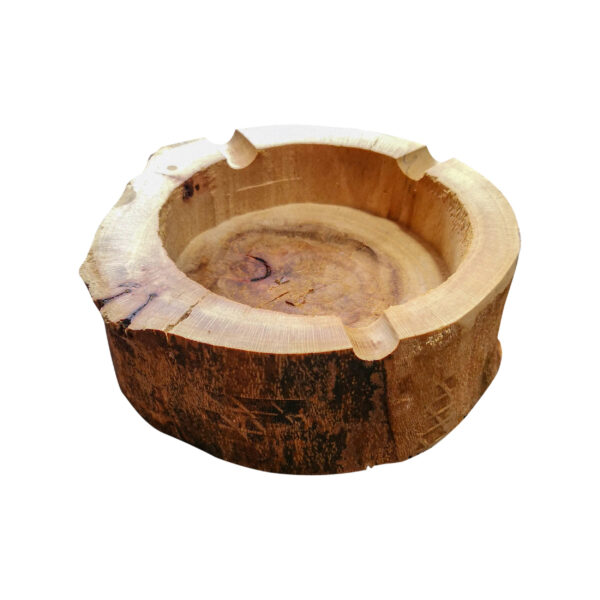 Nature Carved Log Ashtray – Suitable for Everyday Smoking Needs