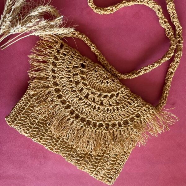 Nature-Inspired Raffia Bag Suitable for Everyday Use & Photoshoot (1)