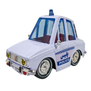 怀旧警察Paykan Vorojeck模型，白色，收藏佳品