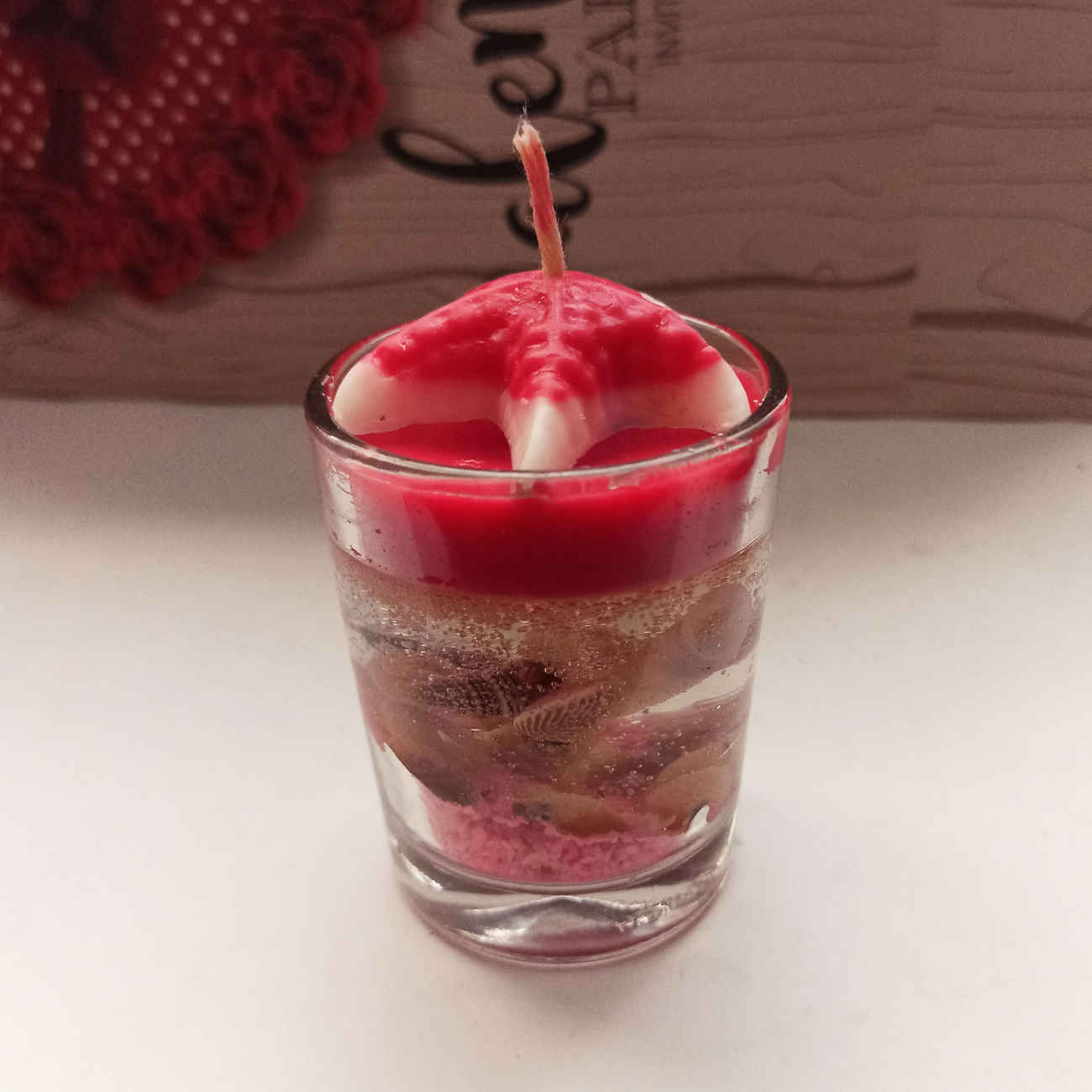 海洋蜡烛 – 装饰性罐蜡烛,带海滩风情,适合放松