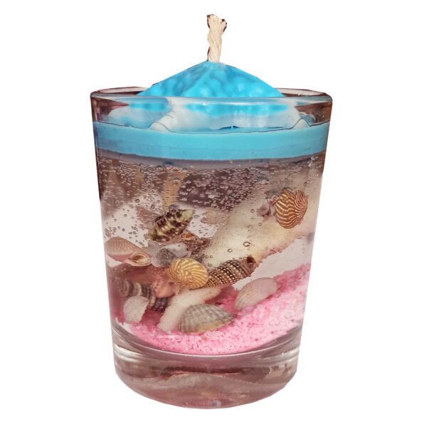 Ocean Candle – Decorative Jar Candle with Beachy Vibes Suitable for Relaxing